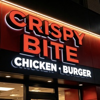 Letrero de Acrílico Personalizado con Letras de Canal LED de Doble Cara, Iluminación Frontal y Trasera, Letrero Exterior para Logotipo, Letrero Comercial para Fachada de Tienda