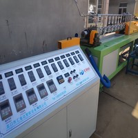 Huixinda Hoge Efficiëntie Enkelvoudige Schroef 38CrMoALA LDPE/PE Schuim Groente Netzak Fruitbescherming Extrudeermachine PLC Motor Profiel