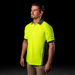 Logo douanier Chemise en maille de coton Tissu en maille Polo tricoté respirant <span class=keywords><strong>T</strong></span>-shirts de golf pour garçons Chemises polo pour hommes - Product Image 6
