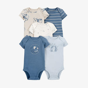 Pagliaccetto <span class=keywords><strong>per</strong></span> bambini in cotone organico tute a maniche corte tute tute <span class=keywords><strong>per</strong></span> bambini abbigliamento da sonno personalizzato <span class=keywords><strong>per</strong></span> tute da notte <span class=keywords><strong>per</strong></span> neonati - Product Image 3