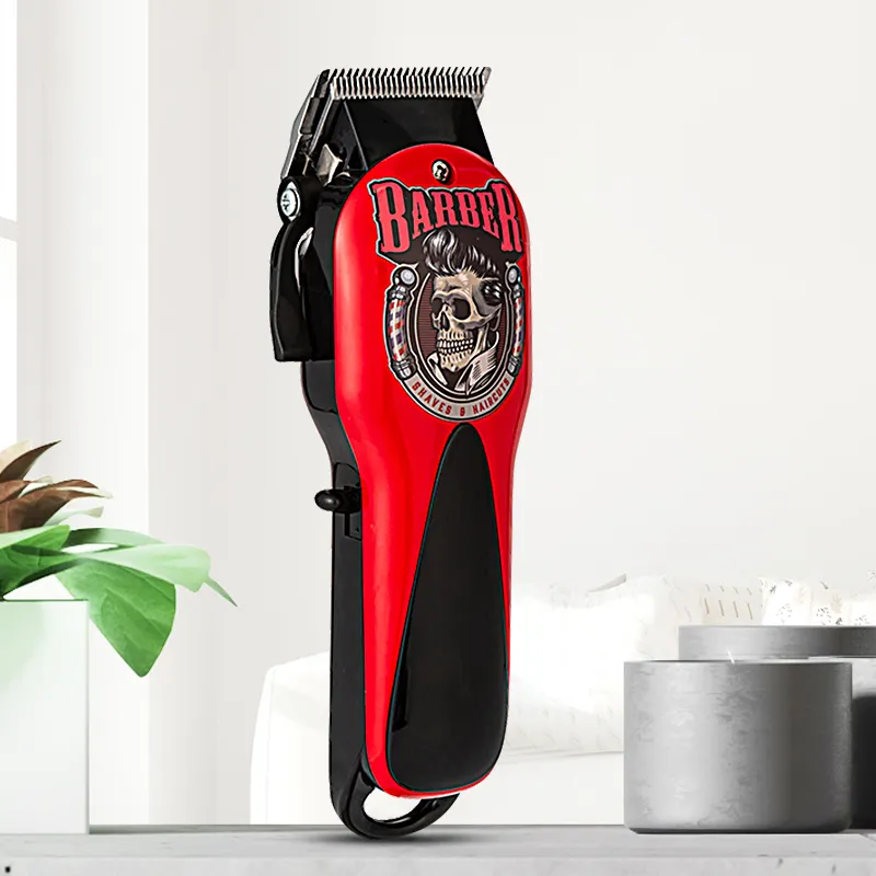 Lenrood LR-Y8 All-metal Barber Large Capacity Lithium Battery LCD Display Electric Men Hair Trimmer Cortador de pelo