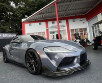 Lèvre avant en fibre de carbone style Seibon pour Toyota GR Supra A90 A91 Mk5, kit carrosserie de spoiler avant