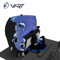 Centre commercial VART 3D/7D/9D/12D Cinéma orbital intérieur Film à l'oeil nu Théâtre de vol Cinéma dôme