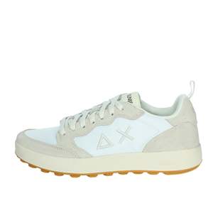 Sneakers da Uomo Sun68 Z35133 in Tela Bianca, Scarpe Trendy - Product Image 1