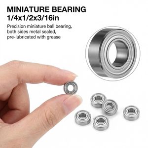 Roulement à billes à gorge profonde hybride en acier inoxydable Micro R188 pour Fidget Spinner <span class=keywords><strong>Yoyo</strong></span> jouet modèle planches à roulettes patins à roulettes - Product Image 1
