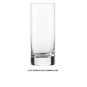 Spülmaschinen fest Tritan Trinkglas Polycarbonat Weinglas Kunststoff Stemless Rotwein gläser