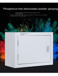 40-Cửa Thép Điện Thoại Di Động Tín Hiệu Che Chắn Lưu Trữ Tủ Nhân Viên Điện Thoại Di Động <span class=keywords><strong>Locker</strong></span> Kim Loại <span class=keywords><strong>Locker</strong></span> Cho Trường Học Bệnh Viện - Product Image 2