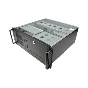 <span class=keywords><strong>4u</strong></span> servidor negro chasis de montaje en rack de caso de la industria corto caso <span class=keywords><strong>4u</strong></span> - Product Image 4
