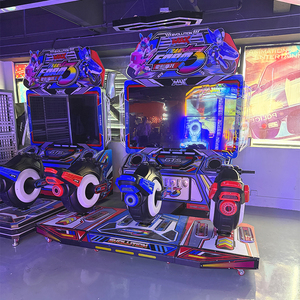 Máquina de Juego Arcade de Carreras de Motos JX-MT02 de 75 Pulgadas para 3 Jugadores, Venta al Por Mayor - Product Image 1