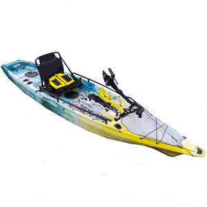 เรือคายัคตกปลาแบบโลหะเดี่ยวสำหรับกีฬาทางน้ำ ขายส่ง - Product Image 5