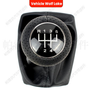 หัวเกียร์รถยนต์ Pao Auto หนังแท้ 5 สปีด สำหรับ Audi A3 S3 8L 8P 2000-2012 ดีไซน์ตามหลักสรีรศาสตร์ - Product Image 3