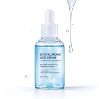 Sérum pour le visage à l'acide hyaluronique OEM ODM, faible poids moléculaire, hydratation profonde, sérum facial