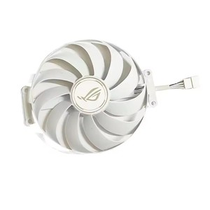 Nuevo 3FAN 7PIN CF1010U12S DC 12V 0.45A adecuado para ASUS Rog <span class=keywords><strong>Strix</strong></span> Rtx <span class=keywords><strong>3070</strong></span> 3080 <span class=keywords><strong>Ti</strong></span> 3090 blanco Oc versión GPU ventilador de repuesto - Product Image 4