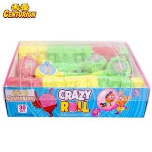 Rollo de chicle <span class=keywords><strong>loco</strong></span> con sabor a fruta de 5g con forma de bolígrafo colorido personalizado de fábrica de China al por mayor - Product Image 3