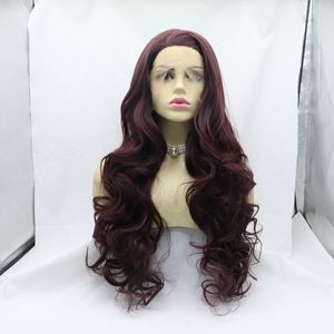 Nouvelles perruques européennes et américaines tendance pour femmes, perruques ondulées à dentelle frontale, vente en gros directement auprès des fabricants - Product Image 2