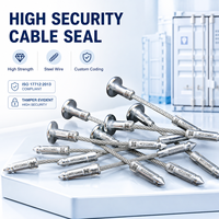 Sello de Seguridad para Cables ST-BS-08 ISO17712, Sello de Alambre Antimanipulación con Marcado Láser