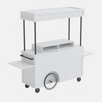 Chariot à bonbons personnalisé pour événements – Chariot mobile professionnel pour la restauration et les charcuteries, idéal pour mariages et anniversaires – Offre spéciale