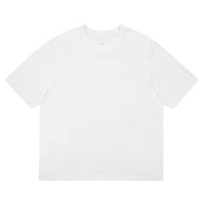 T-shirt en coton surdimensionné de style luxe avec logo personnalisé, brodé, de haute qualité, décontracté, populaire à <span class=keywords><strong>Paris</strong></span> - Product Image 2