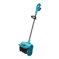 Souffleuse à neige sans fil 21V 1200W à moteur sans balais, tête multifonction interchangeable, tige pliable, portée de 30 pieds, éclairage LED