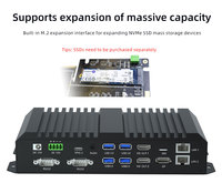 RK3588 CPU 16 + 64G Sistema Android 8K Media Player Box para robots bancarios inteligentes