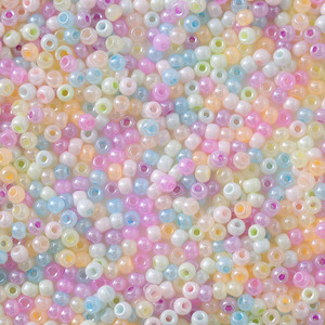 4mm alta calidad 10 g/bolsa resaltar cuentas de semillas redondas para la fabricación de joyas - Product Image 3