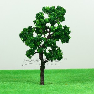 Modèle d'arbre en latex vert sauge de 1,5 mm, léger, design postmoderne, pour maquette de <span class=keywords><strong>maison</strong></span> préfabriquée en acier - Product Image 5