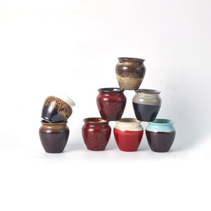 Ensemble <span class=keywords><strong>de</strong></span> <span class=keywords><strong>mini</strong></span> pots en céramique pour plantes succulentes, petits pots colorés pour cadeau - Product Image 3