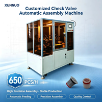 Máquina de Ensamblaje de Válvulas de Retención Automática de Alta Velocidad XUNNUO con Control PLC y 1 Año de Garantía