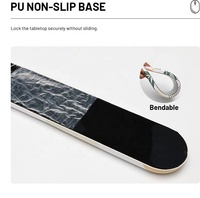 Tapis de souris ergonomique en mousse à mémoire de forme Cloud Speed avec repose-poignet pour joueurs PC et usage bureautique, couleur et logo personnalisables, en stock