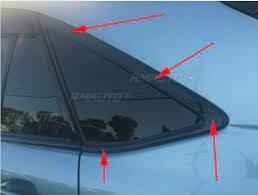 สำหรับ Lexus 04-09 RX330 RX350 RX400h ชุดแต่งขอบกระจกหลัง - Product Image 5