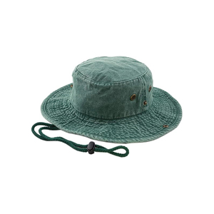 Chapeau bob réversible tendance en satin doublé, streetwear, logo brodé personnalisé, coton respirant - Product Image 6