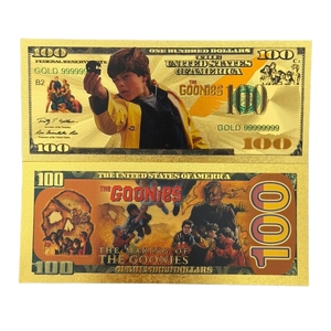 Billete de 2026 de América The Goonies Bañado en Oro de 24K para Regalos - Product Image 4