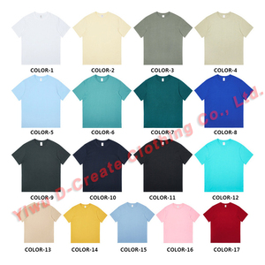 Bán Sỉ Áo Phông Trống Nặng 230G Cotton Áo Thun In Logo Tùy Chỉnh - Product Image 2