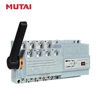 MUTAI 230V 380V 400V Générateur Double Puissance Commutateur de Transfert Automatique 63A 125A 250A 400A 630A 800A 1000A 1250A 2500A 3600A ATS