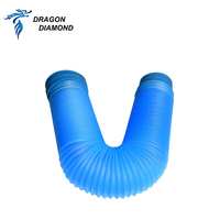 Tuyau d'échappement CO2 Dragon Diamond, accessoires laser DIY, 80/100 mm pour ventilateur d'échappement laser, fumée, pièces d'équipement laser de haute qualité