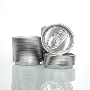 113/200/202/206 Aluminum Food Containers Easy Open Eoe Lid For Juice And Beer
