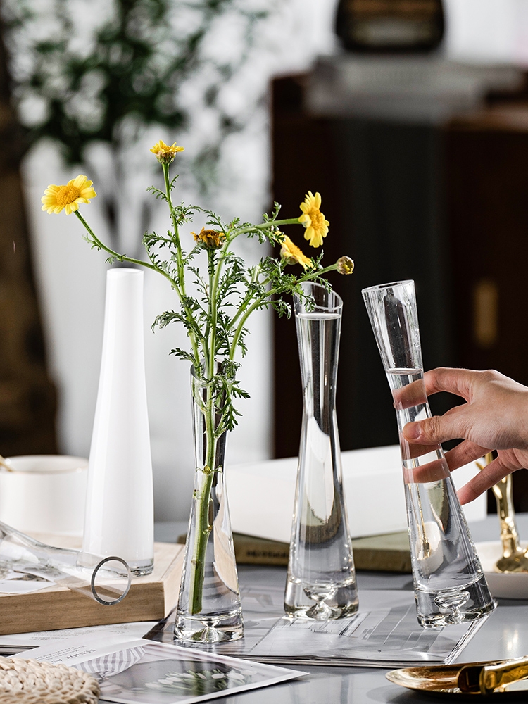 Factory Produced Wholesale Home decor Glass Vases