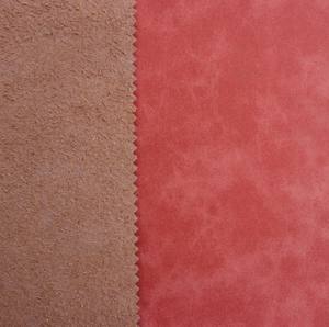 Mikro faser PU-gebundenes recyceltes Kunstleder imitieren Tasche Kleidungs stück Gartenmöbel Scratch Stretch Blackout Flocked - Product Image 4