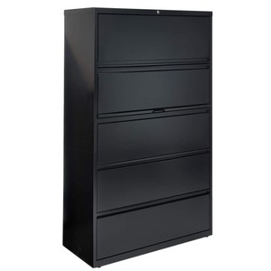 Stahl 5 Schubladen Akten schrank Vertikale seitliche Datei für Papiere Daten <span class=keywords><strong>Medium</strong></span> Speicher für verschiedene Office-Szenarien - Product Image 3