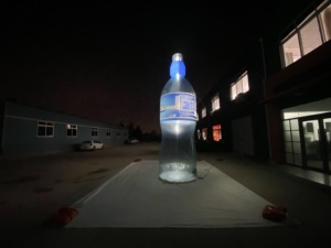 <span class=keywords><strong>Aero</strong></span> <span class=keywords><strong>Giant</strong></span> 5m Aiirtight Bouteille publicitaire gonflable pour la promotion de la marque Bouteille d'eau gonflable transparente avec lumière LED - Product Image 4