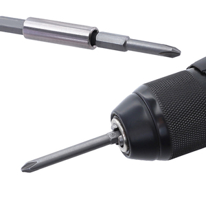 12 pièces précision 1/4 "tige hexagonale magnétique tournevis électrique jeu d'embouts outil à main de sécurité S2 acier Torx étoile hexagonale cannelure tête de vis - Product Image 5