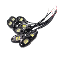 Lumière de châssis LED super lumineuse à 24 LED blanc pur SMD3030, étanche, pour camion, Jeep, VTT, éclairage de cavité de roue