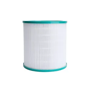 Portable Cartridge Round Hepa Filter Replacement Fit For Dy sons TP02 Air Purifier Spare Parts