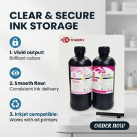 Tinta UV Berkualitas Tinggi untuk Mesin Cetak Digital Tinta Printer UV LED Ramah Lingkungan