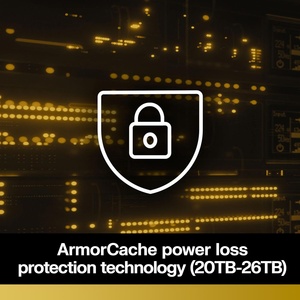 26TB Gold Enterprise Class <b>Internal</b> <b>Hard</b> <b>Drive</b> HDD 7200 RPM 6 Gb/s 512 MB 3 5" WD261KRYZ for WD261KRYZ Western D - Product Image 6