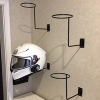 Présentoir de casque en métal de haute qualité, Support de casque de moto, Support de crochet mural, accessoires de moto