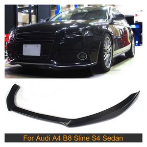 Fabbrica auto <span class=keywords><strong>A4</strong></span> B8 S4 in fibra di carbonio anteriore paraurti labbro inferiore Splitter per <span class=keywords><strong>Audi</strong></span> <span class=keywords><strong>A4</strong></span> B8 Sline S4 berlina 2008 2009 2010 2011 2012 - Product Image 3
