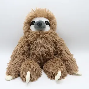 CustomPlushMaker ขายส่งตุ๊กตาสัตว์จำลองแบบกำหนดเอง ตุ๊กตาสลอธ ตุ๊กตาเสือ - Product Image 2