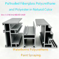 Fournisseur de fenêtres en PU, fenêtre coulissante en polyuréthane anti-corrosion, insonorisée, fenêtre en PU pour bâtiment commercial