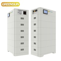 Batterie Lithium-Ion empilable 153V, 204V, 256V, 100ah, 15kwh, 20kwh, batterie Lifepo4 pour onduleur Growatt Goodwe
